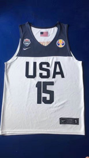 15 Walker 2019 fiba jersey white